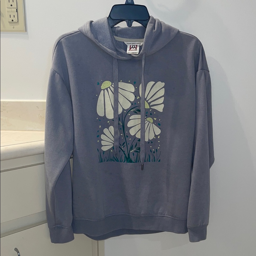 Avalanche Hoodie with Floral Design